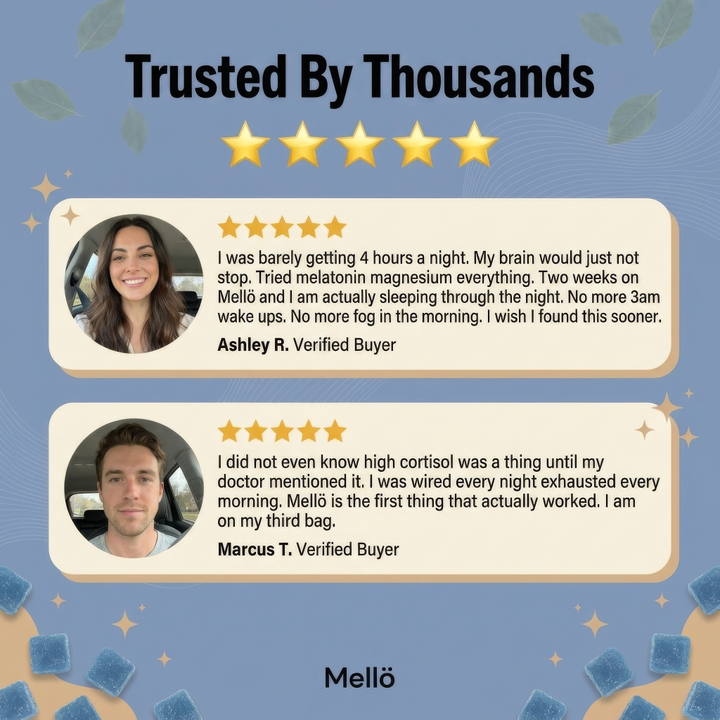 Mellö PM Cortisol Sleep Gummies