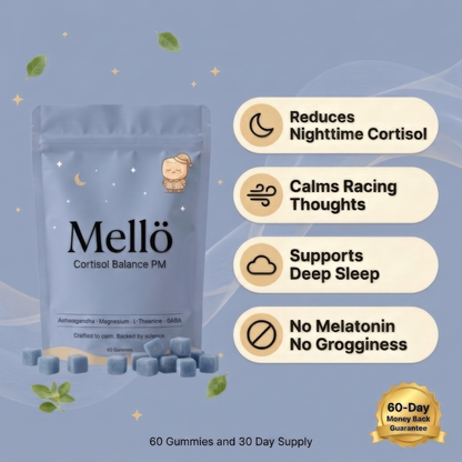 Mellö PM Cortisol Gummies